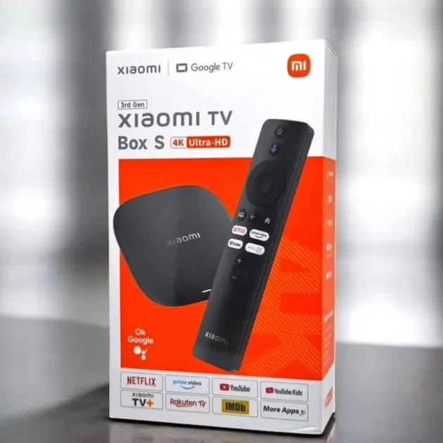 Xiaomi Original TV Box S 3ᵉ Génération – 4K, Dolby Vision & Google TV
