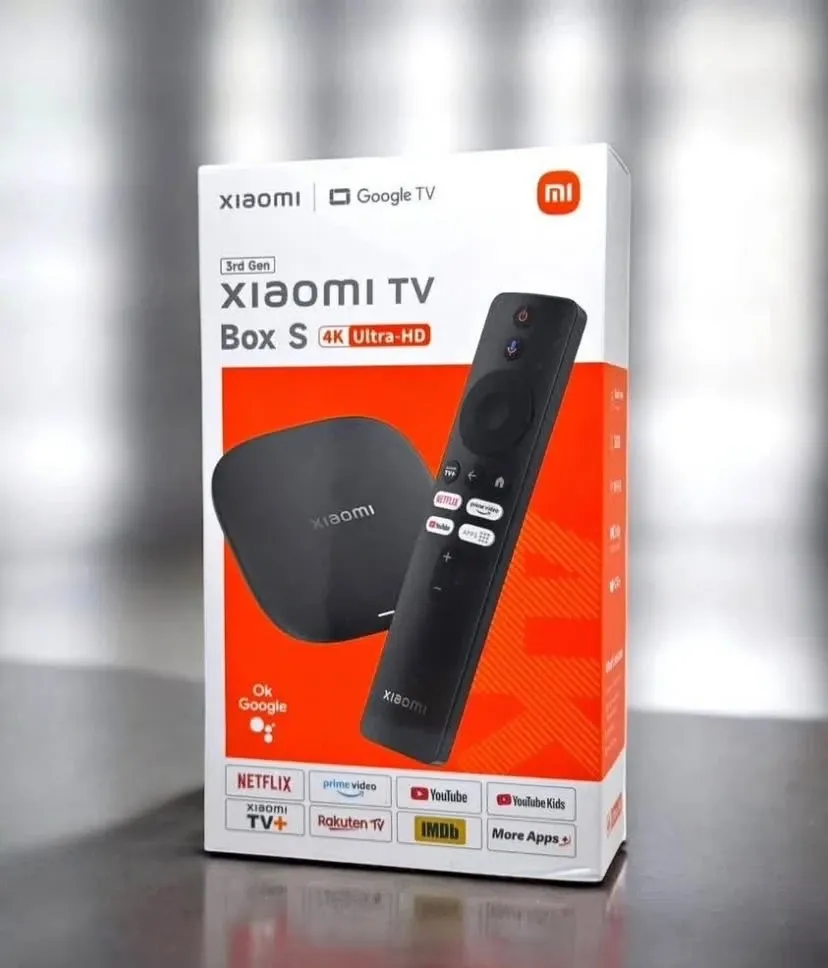 Xiaomi Original TV Box S 3ᵉ Génération – 4K, Dolby Vision & Google TV