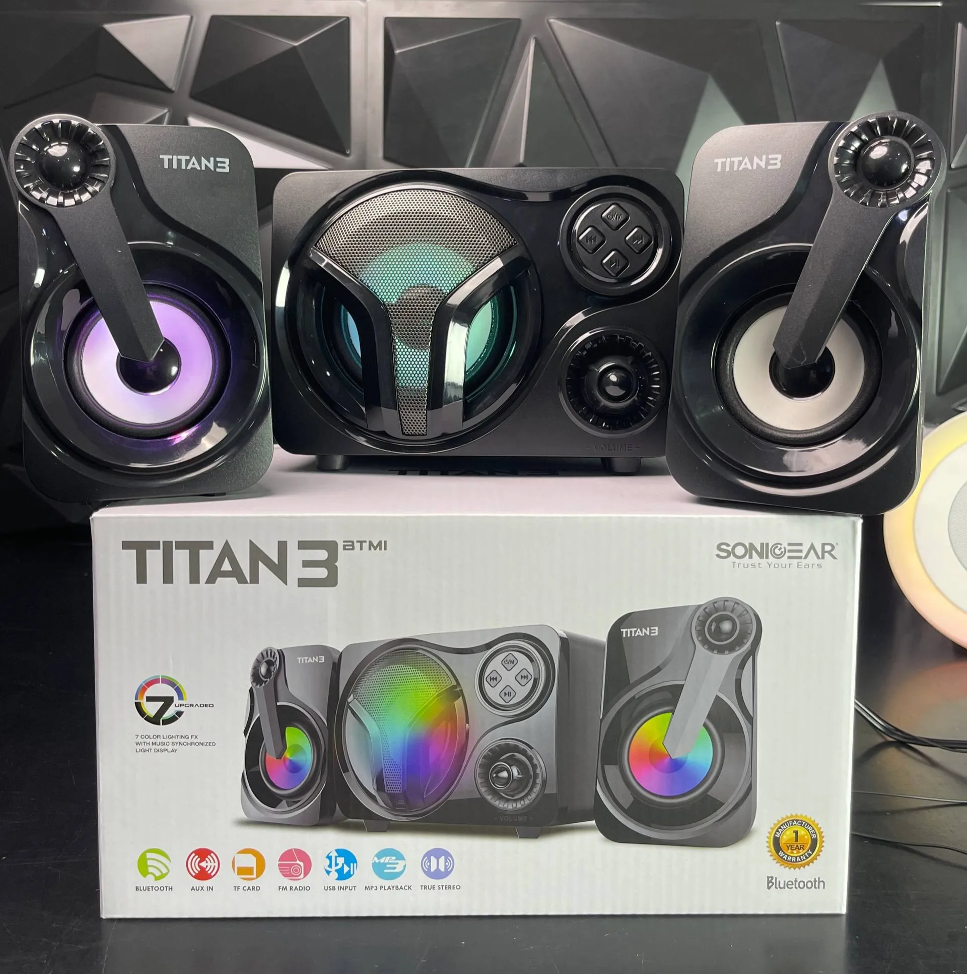 SonicGear Titan 3 BTMI مكبر صوت - الصورة 2