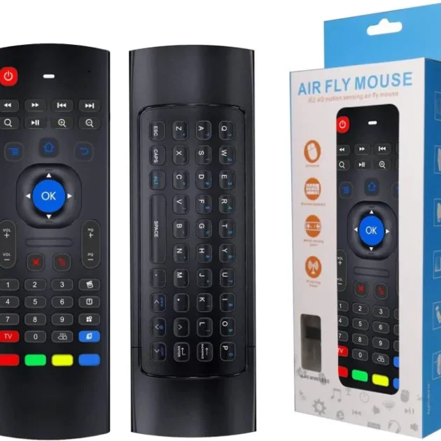 Air Mouse Remote with Mini Wireless Keyboard mac tech