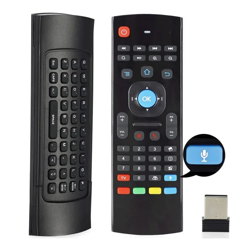 Air Mouse Remote with Mini Wireless Keyboard mac tech - الصورة 2