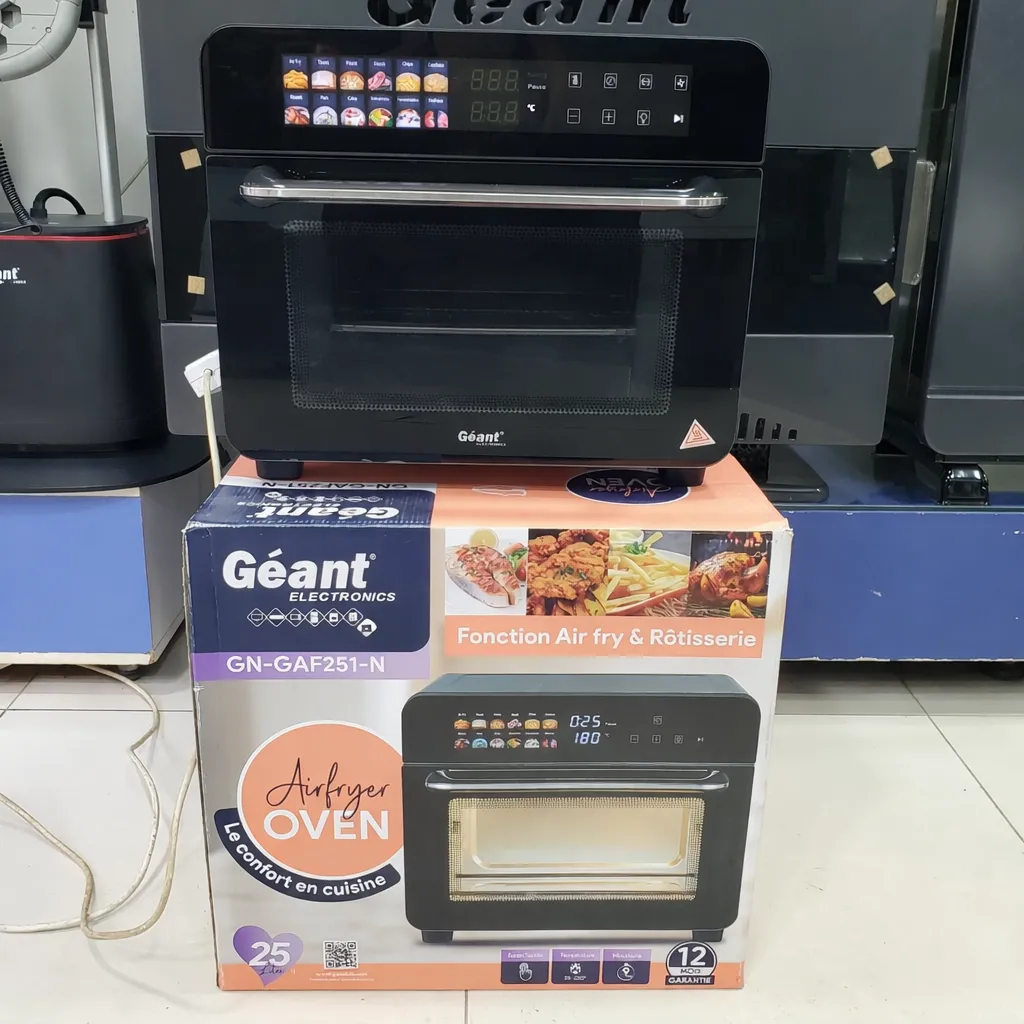 Four + friteuse + tourné Broche Géant 25L écran Digital - الصورة 7