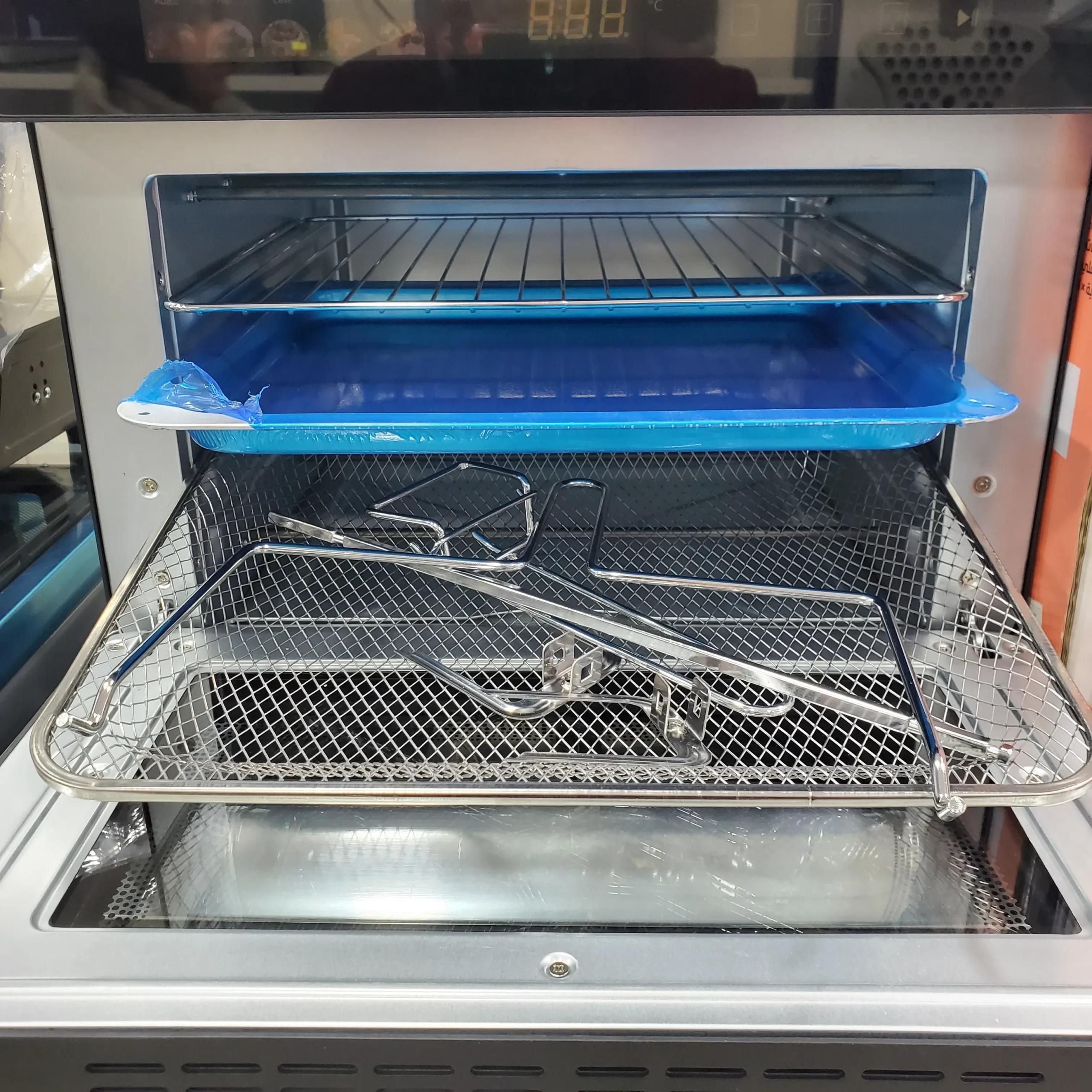 Four + friteuse + tourné Broche Géant 25L écran Digital - الصورة 2