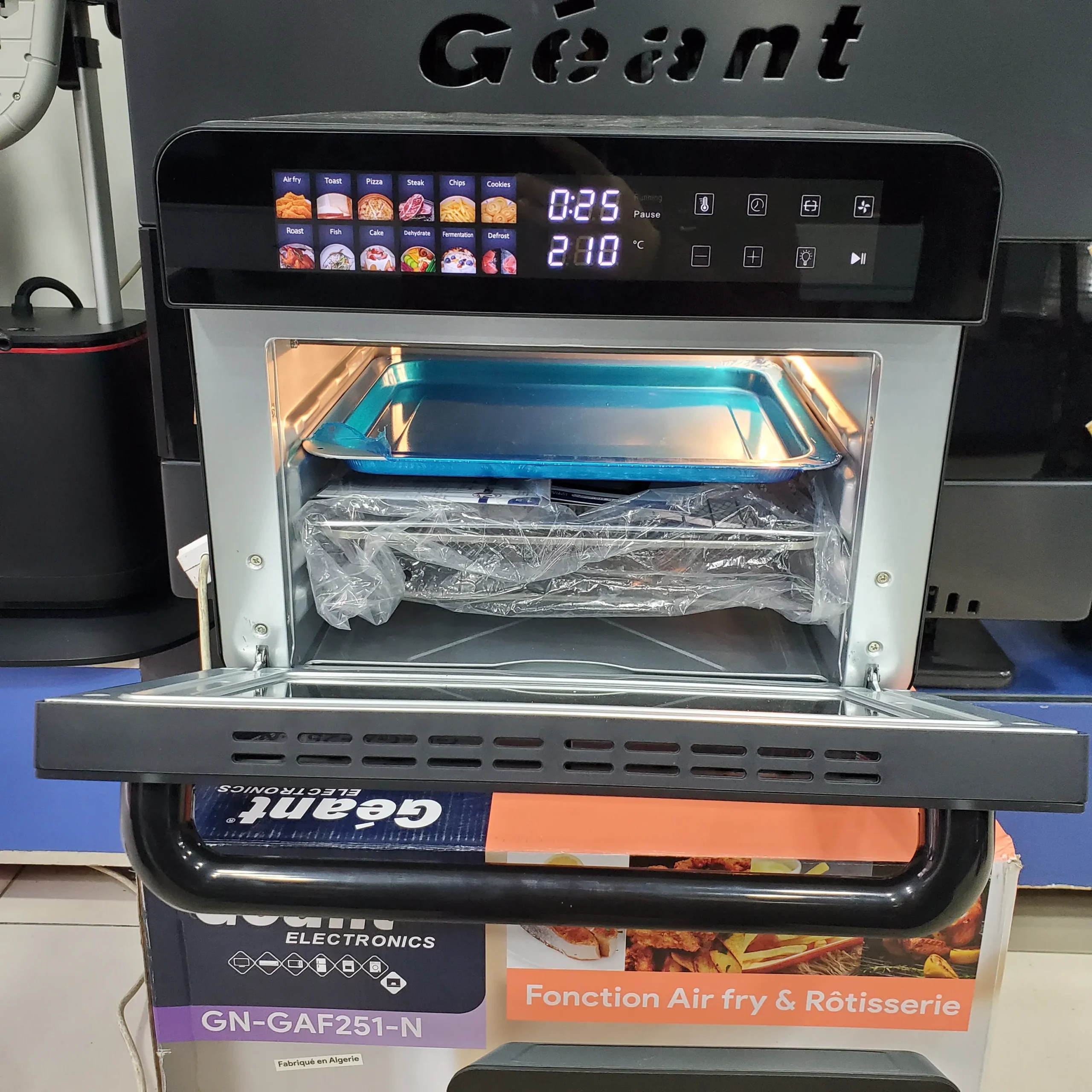 Four + friteuse + tourné Broche Géant 25L écran Digital - الصورة 3