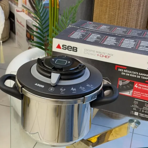 Cocotte minute SEB 6L Clipso+Chef original