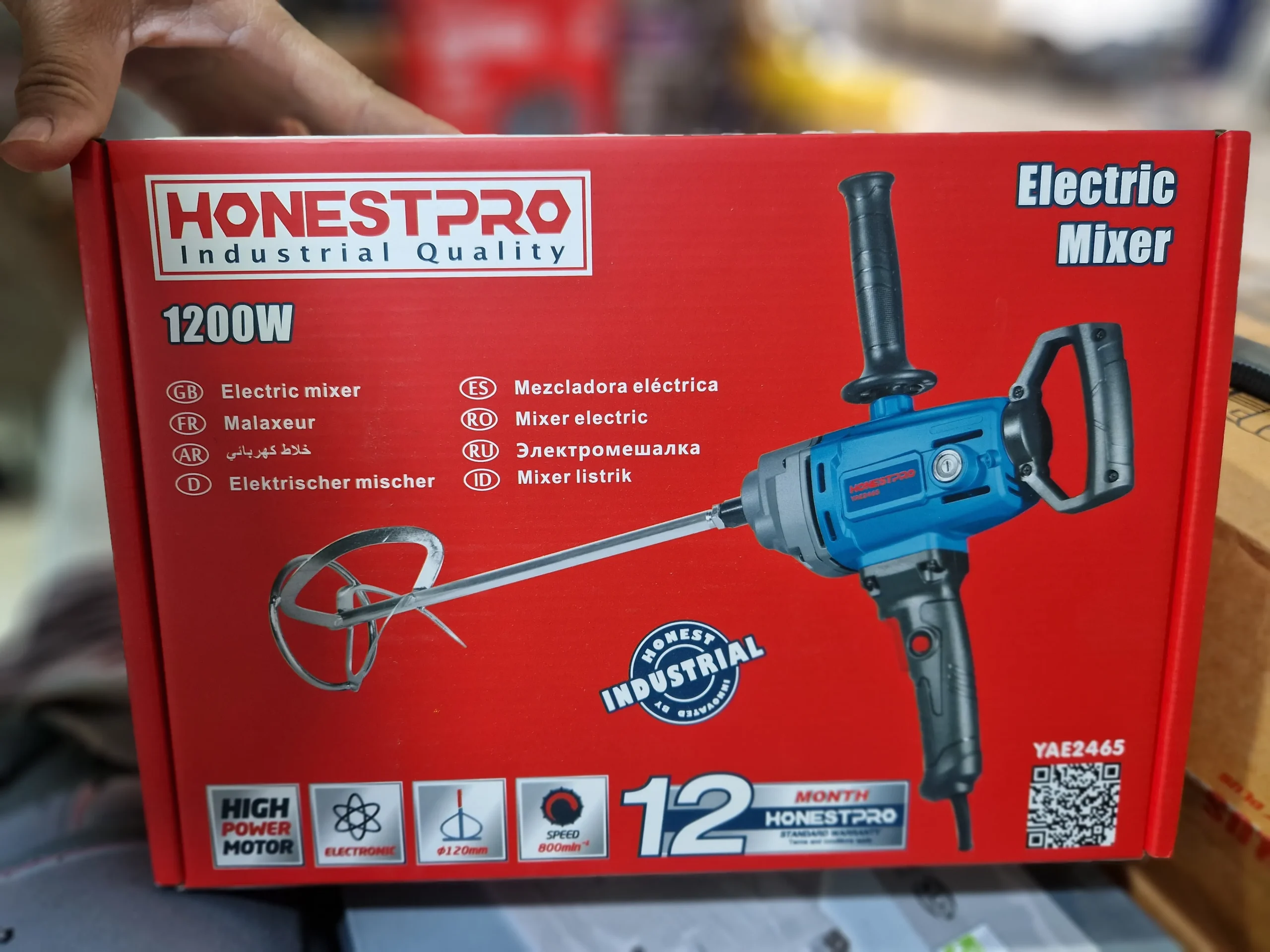 malaxeur Honestpro خلاط 1200واط