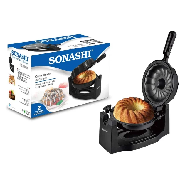 Pâtissier Électrique Avec Fonction Rotative 1200W Sonashi SBCM-866
