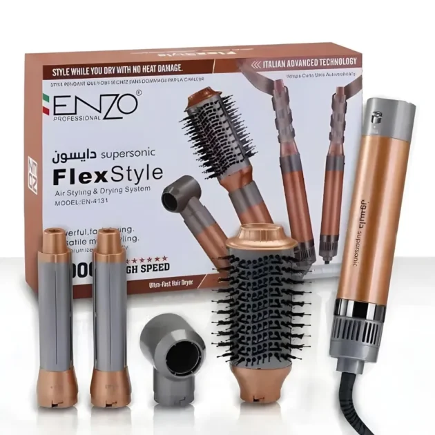 Brosse ENZO 4131/ 4en1 Flex Style Multifonctions DYSON