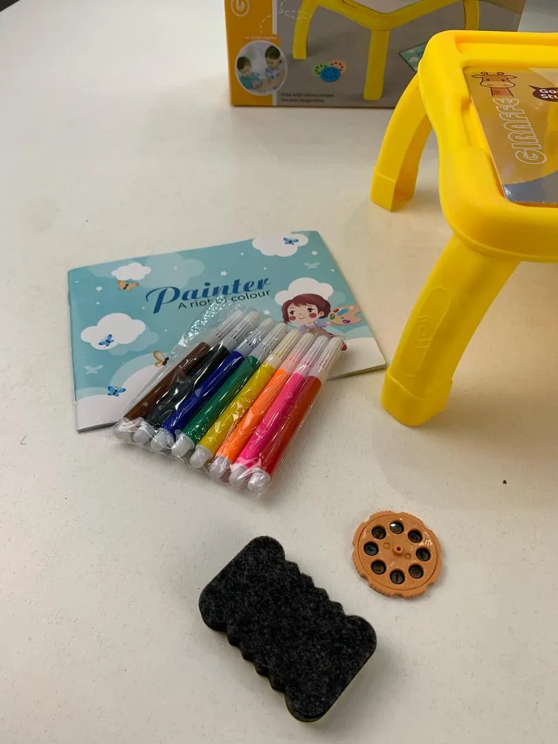 Projecteur de Dessin Éducatif pour Enfants Giraffe – بروجيكتور رسم تعليمي للأطفال - الصورة 2