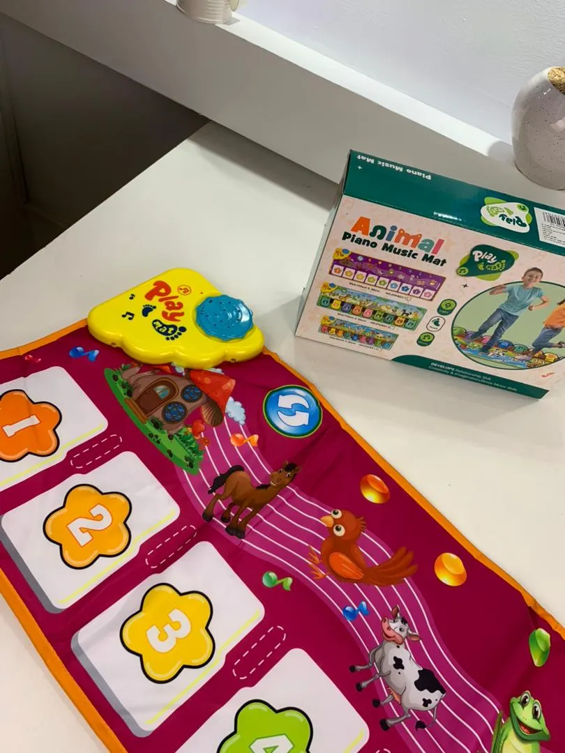 Tapis de Piano Musical pour Enfants 3-6 Ans – حصيرة بيانو موسيقية للأطفال - الصورة 3