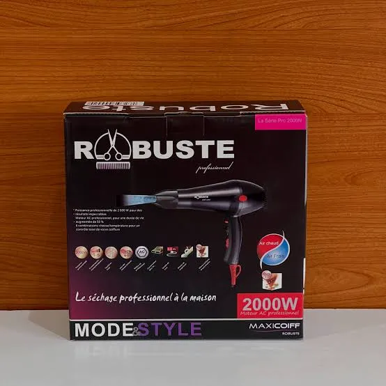 مجفف الشعر ROBUSTE Professional 2000W - الصورة 5