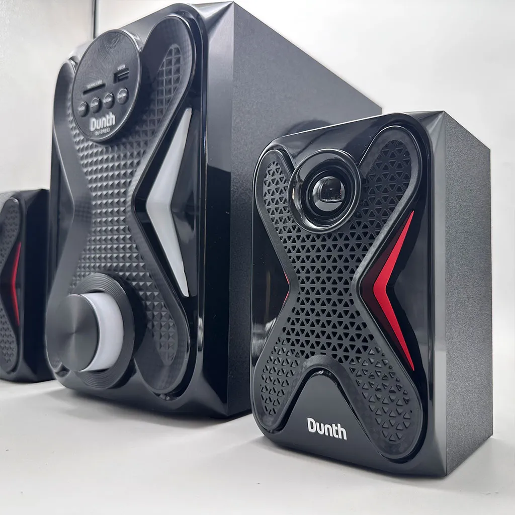 Haut-Parleur DUNTH 8000 W LED BT/AUX/USB/FM Radio DU-SP833 – مكبر صوت إحترافي أصلي - الصورة 3
